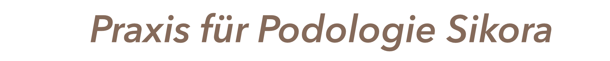 Praxis für Podologie Sikora